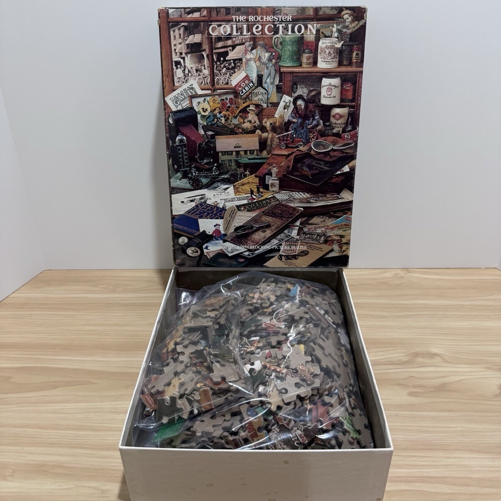 The Rochester Collection Puzzle 1000 Pieces Len Rosenberg Studio Rochester, NY - Picture 5 of 16